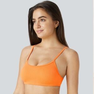 NWT Halara Ribbed Bikini Top